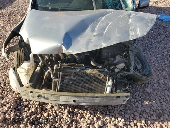 2012 Nissan Versa SV with VIN 3N1CN7AP4CL924583, listed as a Copart auction lot 53302425 with 76,847 mi miles and Salvage Title. Bid and sale history available at carsss.com. Image 11.