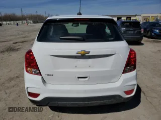 2017 Chevrolet Trax LS with VIN 3GNCJKSB9HL189435, listed as a Copart auction lot 50135165 with 56,018 mi miles and Salvage Title. Bid and sale history available at carsss.com. Image 6.