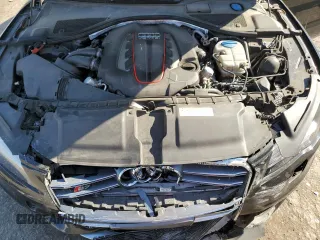 2014 Audi S7 Prestige with VIN WAUW2AFC5EN005147, listed as a Copart auction lot 69822734 with 111,484 mi miles and Salvage Title. Bid and sale history available at carsss.com. Image 12.