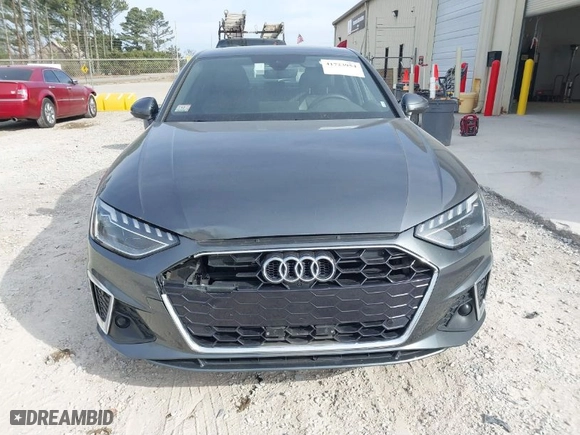2024 Audi A4 Sedan S line Premium Plus with VIN WAUEAAF49RN006282, listed as a IAAI auction lot 41723954 with NaN miles. Bid and sale history available at carsss.com. Image 12.