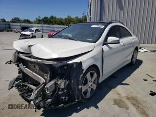2017 Mercedes-Benz CLA with VIN WDDSJ4EB7HN434332, listed as a Copart auction lot 61773133 with 139,457 mi miles. Bid and sale history available at carsss.com. Image 1.