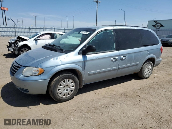 2005 Chrysler Town & Country LX z VIN 2C4GP44R65R210853, wystawiony jako Copart lot #56538065 z przebiegiem 149 841 mil mil oraz Czysty tytuł • Clean title. Historia ofert i sprzedaży dostępna na DreamBid. Obrazek 1.