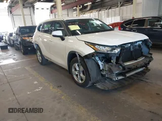 2020 Toyota Highlander LE with VIN 5TDBZRBH4LS020811, listed as a IAAI auction lot 42239163 with 88,757 mi miles and . Bid and sale history available at DreamBid. Image 1.