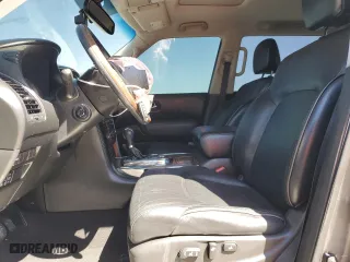 2015 Infiniti QX80 with VIN JN8AZ2NF8F9570758, listed as a Copart auction lot 50242725 with 141,343 mi miles and Salvage Title. Bid and sale history available at carsss.com. Image 7.