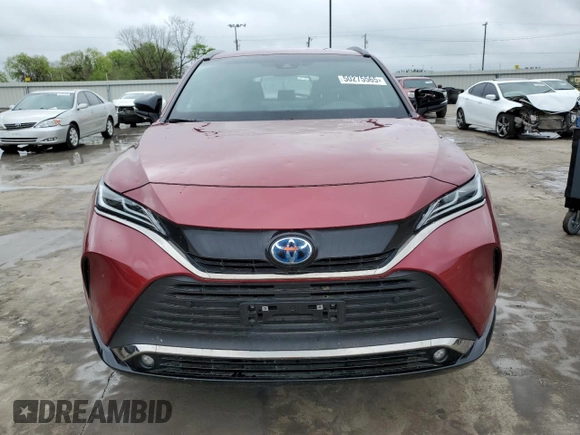 2023 Toyota Venza LE with VIN JTEAAAAH4PJ122386, listed as a Copart auction lot 50275565 with 37,651 mi miles and Clean Title. Bid and sale history available at DreamBid. Image 5.