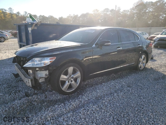 2011 Lexus LS 460 L with VIN JTHGL5EF0B5041863, listed as a Copart auction lot 80481934 with NaN miles and Salvage Title. Bid and sale history available at carsss.com. Image 1.