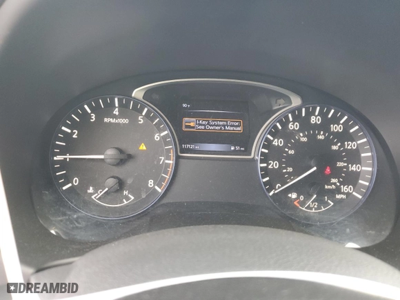 2017 Nissan Altima 2.5 SR with VIN 1N4AL3AP8HC495119, listed as a Copart auction lot 54336455 with 117,121 mi miles and Clean Title. Bid and sale history available at carsss.com. Image 9.