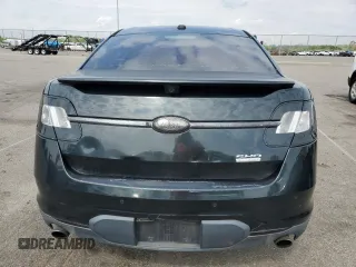 2010 Ford Taurus SHO with VIN 1FAHP2KT5AG105410, listed as a Copart auction lot 55343835 with Not provided miles and Salvage title. Bid and sale history available at DreamBid. Image 6.