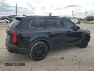 2022 Kia Telluride SX with VIN 5XYP5DHC5NG286516, listed as a Copart auction lot 55111655 with 40,010 mi miles and Salvage title. Bid and sale history available at DreamBid. Image 3.