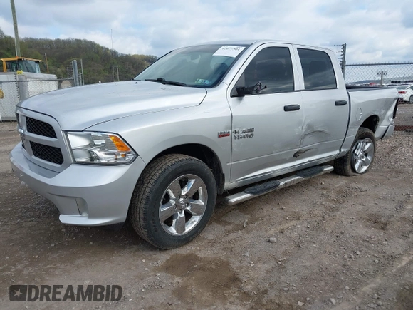 2017 Ram 1500 Express with VIN 1C6RR7KTXHS726128, listed as a IAAI auction lot 42077301 with 92,565 mi miles and . Bid and sale history available at DreamBid. Image 2.