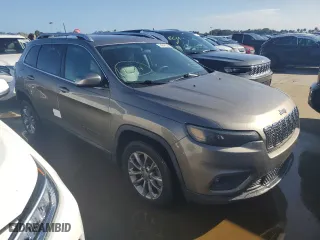 2019 Jeep Cherokee Latitude Plus with VIN 1C4PJLLX7KD109850, listed as a Copart auction lot 74846144 with 0 mi miles and Non Repairable. Bid and sale history available at carsss.com. Image 4.