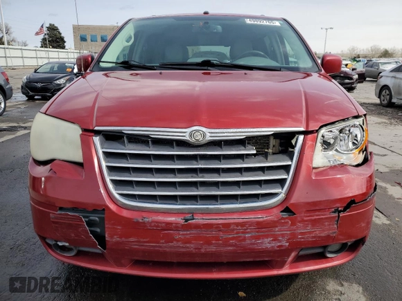 2008 Chrysler Town & Country Touring with VIN 2A8HR54P48R660212, listed as a Copart auction lot 49892765 with 138,365 mi miles and Salvage Title. Bid and sale history available at carsss.com. Image 5.