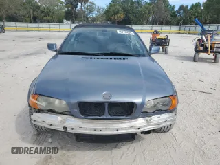 2001 BMW 3 Series 330Ci with VIN WBABS53431JU85614, listed as a Copart auction lot 46778405 with 107,237 mi miles and Non Repairable. Bid and sale history available at carsss.com. Image 5.