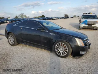 2014 Cadillac CTS Coupe Premium with VIN 1G6DD1E37E0142077, listed as a Copart auction lot 79574994 with 0 mi miles and Salvage Title. Bid and sale history available at carsss.com. Image 4.