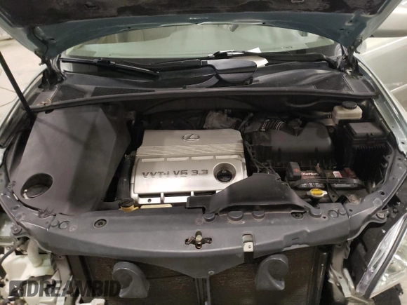 2005 Lexus RX 330 with VIN 2T2HA31UX5C083335, listed as a Copart auction lot 54007825 with 147,298 mi miles and Salvage Title. Bid and sale history available at DreamBid. Image 12.