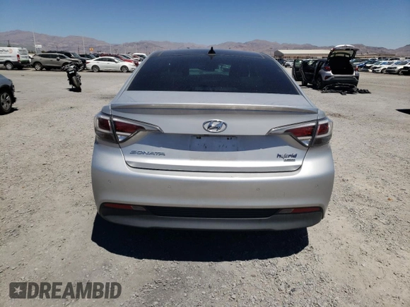 2017 Hyundai Sonata Hybrid Limited with VIN KMHE34L16HA051108, listed as a Copart auction lot 63141923 with 152,407 mi miles. Bid and sale history available at carsss.com. Image 6.