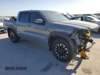 2022 Nissan Frontier Pro-X with VIN 1N6ED1EJ4NN647123, listed as a Copart auction lot 86296104 with 80,822 mi miles and Salvage title. Bid and sale history available at DreamBid. Image 4.