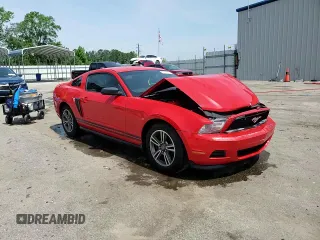 2012 Ford Mustang Premium with VIN 1ZVBP8AMXC5270605, listed as a Copart auction lot 57178715 with 139,424 mi miles and Salvage title. Bid and sale history available at DreamBid. Image 13.