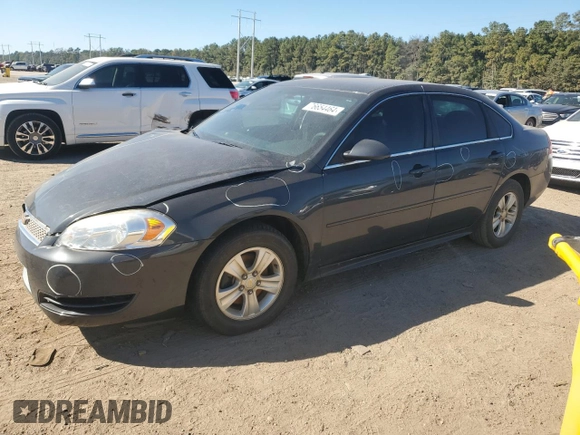 2016 Chevrolet Impala LS with VIN 2G1WA5E32G1111728, listed as a Copart auction lot 76654464 with 83,299 mi miles and Salvage title. Bid and sale history available at DreamBid. Image 1.