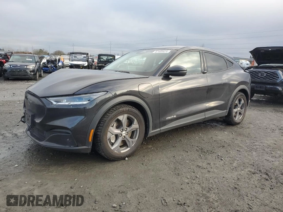 2022 Ford Mustang Mach-E Select z VIN 3FMTK1SS3NMA17225, wystawiony jako Copart lot #87489424 z przebiegiem 58 695 mil mil oraz Szkoda całkowita • Salvage title. Historia ofert i sprzedaży dostępna na DreamBid. Obrazek 1.
