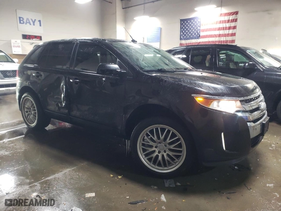 2012 Ford Edge SEL with VIN 2FMDK4JC2CBA95803, listed as a Copart auction lot 45644895 with 162,518 mi miles and Salvage Title. Bid and sale history available at carsss.com. Image 4.