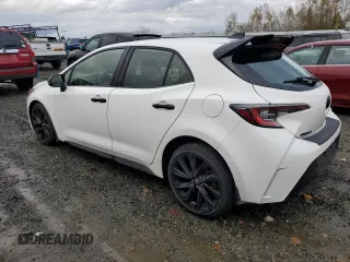 2020 Toyota Corolla Hatchback SE with VIN JTND4RBE3L3096613, listed as a Copart auction lot 76630074 with 64,261 mi miles and Clean Title. Bid and sale history available at carsss.com. Image 2.