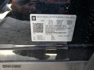 2020 Chevrolet Blazer LT with VIN 3GNKBCR43LS627354, listed as a Copart auction lot 73702294 with 56,036 mi miles and Salvage Title. Bid and sale history available at carsss.com. Image 13.
