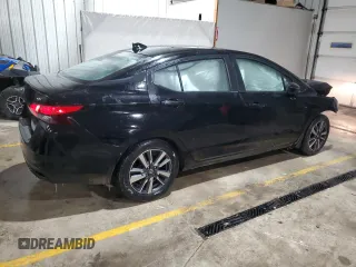 2021 Nissan Versa SV with VIN 3N1CN8EVXML894666, listed as a Copart auction lot 41334855 with 58,310 mi miles and Salvage Title. Bid and sale history available at DreamBid. Image 3.