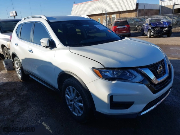 2019 Nissan Rogue SL with VIN 5N1AT2MT1KC719153, listed as a IAAI auction lot 41568841 with 106,889 mi miles. Bid and sale history available at carsss.com. Image 1.