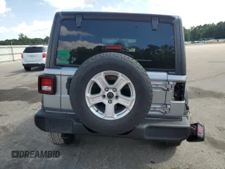 2021 Jeep Wrangler Unlimited Sport S z VIN 1C4HJXDN3MW637613, wystawiony jako Copart lot #63223055 z przebiegiem 66 380 mil mil oraz Szkoda całkowita • Salvage title. Historia ofert i sprzedaży dostępna na DreamBid. Obrazek 6.