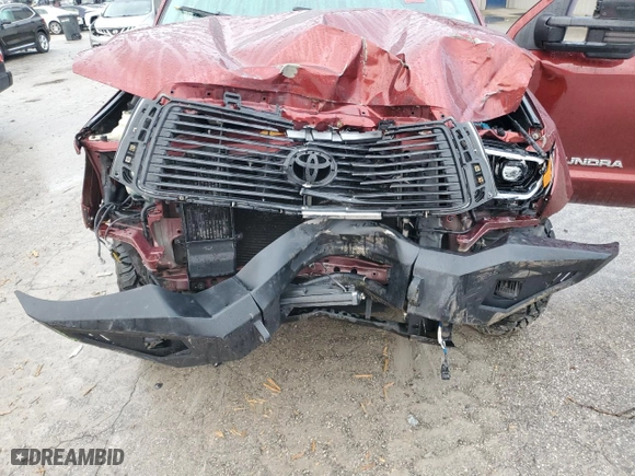 2010 Toyota Tundra 4WD Truck LTD with VIN 5TFHW5F15AX096604, listed as a Copart auction lot 80441534 with 0 mi miles and Salvage Title. Bid and sale history available at carsss.com. Image 12.
