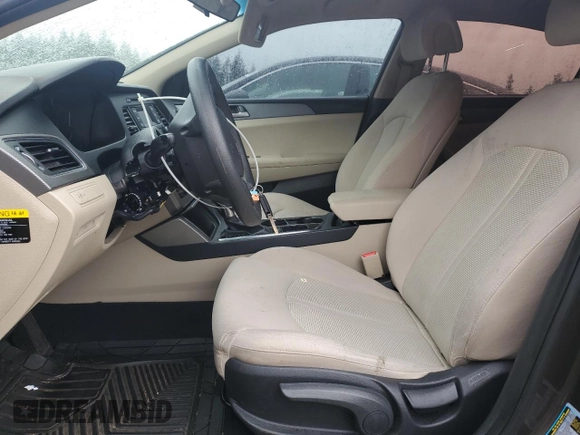 2017 Hyundai Sonata SE with VIN 5NPE24AF8HH526885, listed as a Copart auction lot 52993835 with 167,369 mi miles and Salvage Title. Bid and sale history available at carsss.com. Image 7.