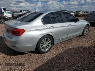 2017 BMW 3 Series 320i with VIN WBA8E1G31HNU16774, listed as a Copart auction lot 48510994 with 47,677 mi miles and Salvage Title. Bid and sale history available at carsss.com. Image 3.