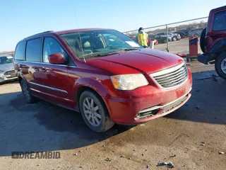 2013 Chrysler Town & Country Touring with VIN 2C4RC1BG2DR758951, listed as a IAAI auction lot 41136184 with 134,784 mi miles. Bid and sale history available at carsss.com. Image 1.