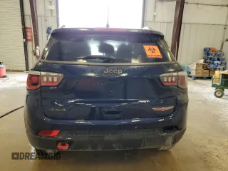 2019 Jeep Compass Trailhawk with VIN 3C4NJDDB9KT627579, listed as a Copart auction lot 53621395 with 66,535 mi miles and Clean Title. Bid and sale history available at DreamBid. Image 6.