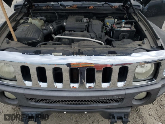 2006 Hummer H3 with VIN 5GTDN136568263094, listed as a Copart auction lot 41345315 with 202,221 mi miles and Clean Title. Bid and sale history available at DreamBid. Image 11.