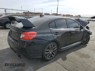 2020 Subaru WRX STI with VIN JF1VA2S6XL9819023, listed as a Copart auction lot 42232345 with 53,257 mi miles and Salvage title. Bid and sale history available at DreamBid. Image 3.
