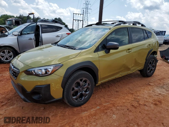 2021 Subaru Crosstrek Special Sports with VIN JF2GTHSC9MH331356, listed as a Copart auction lot 59664615 with 13,293 mi miles and Salvage title. Bid and sale history available at DreamBid. Image 1.