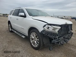 2015 Dodge Durango Citadel with VIN 1C4RDHEG8FC101066, listed as a Copart auction lot 83557464 with 117,792 mi miles and Clean title. Bid and sale history available at DreamBid. Image 4.