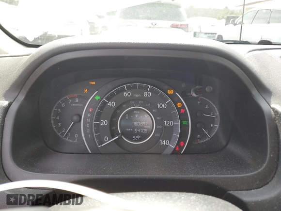 2013 Honda CR-V EX-L with VIN 2HKRM4H78DH656301, listed as a Copart auction lot 49005145 with 180,287 mi miles and Salvage Title. Bid and sale history available at DreamBid. Image 9.