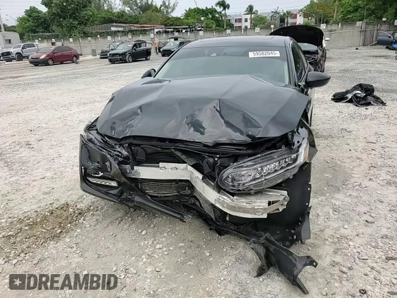 2020 Honda Accord EX with VIN 1HGCV1F46LA139452, listed as a Copart auction lot 59582045 with 87,865 mi miles and Non repairable. Bid and sale history available at DreamBid. Image 14.