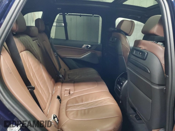 2020 BMW X5 M50i with VIN 5UXJU4C05LL227875, listed as a Copart auction lot 43477225 with 103,526 mi miles and Clean Title. Bid and sale history available at DreamBid. Image 11.