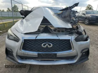 2018 Infiniti Q50 Luxe with VIN JN1EV7AP4JM361577, listed as a Copart auction lot 73135194 with Not provided miles and Non repairable. Bid and sale history available at DreamBid. Image 5.