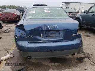 2004 Audi A4 1.8T with VIN WAUJC68E04A021300, listed as a Copart auction lot 73389244 with 154,352 mi miles and Salvage Title. Bid and sale history available at carsss.com. Image 6.