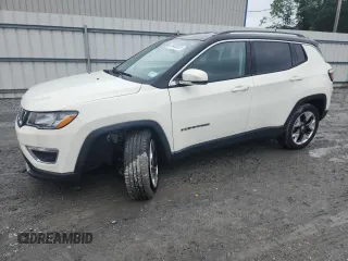 2019 Jeep Compass Limited with VIN 3C4NJDCB6KT656670, listed as a Copart auction lot 59948335 with 64,097 mi miles and Salvage title. Bid and sale history available at DreamBid. Image 1.