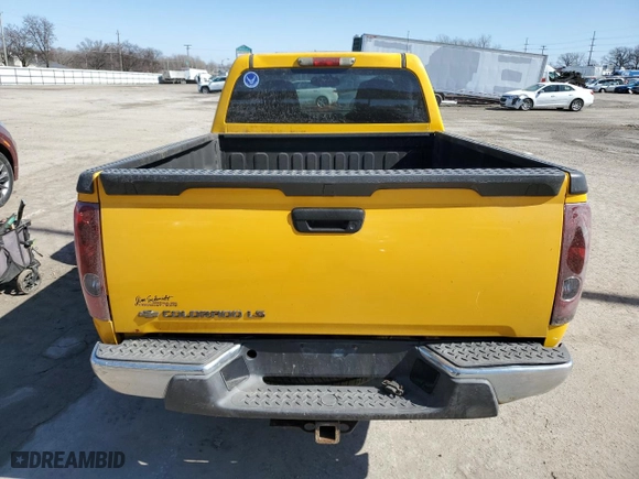 2005 Chevrolet Colorado LT w/1LT with VIN 1GCDT146958206486, listed as a Copart auction lot 48371945 with 209,816 mi miles and Clean Title. Bid and sale history available at carsss.com. Image 6.