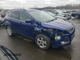 2016 Ford Escape SE with VIN 1FMCU9GX9GUA46272, listed as a Copart auction lot 51052005 with 129,350 mi miles and Salvage Title. Bid and sale history available at carsss.com. Image 4.