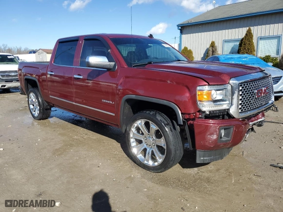 2014 GMC Sierra 1500 Denali with VIN 3GTU2WEC7EG564684, listed as a Copart auction lot 42436425 with 135,194 mi miles and Non Repairable. Bid and sale history available at carsss.com. Image 4.