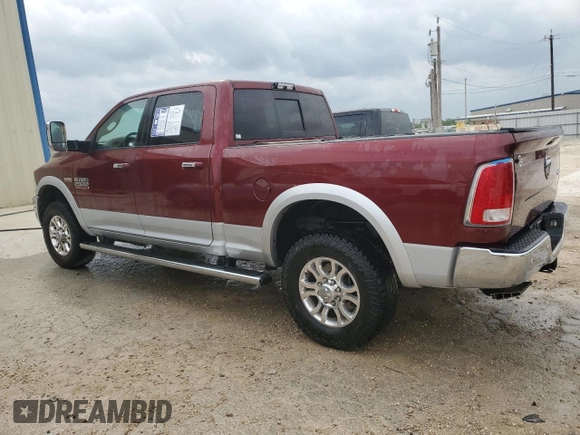 2018 Ram 2500 Laramie with VIN 3C6UR5FJ6JG191979, listed as a Copart auction lot 53401995 with 94,409 mi miles and Clean title. Bid and sale history available at DreamBid. Image 2.