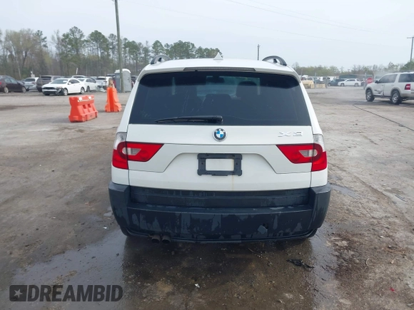 2005 BMW X3 3.0i with VIN WBXPA934X5WD13064, listed as a IAAI auction lot 41920713 with 283,592 mi miles. Bid and sale history available at carsss.com. Image 16.